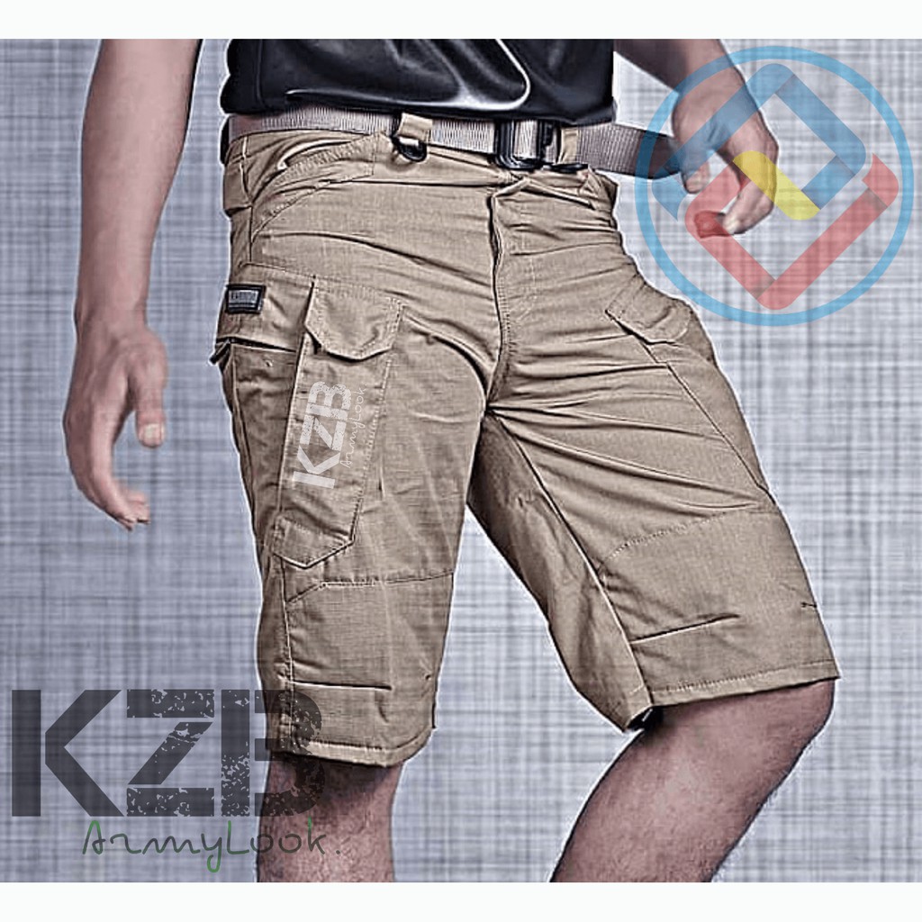 Celana Tactical Pendek-Cream