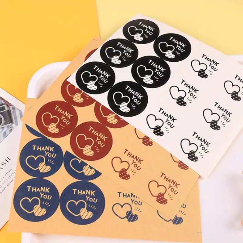 

(1lembar12pcs) stiker ins love /sticker segel label toples/pita rekat label