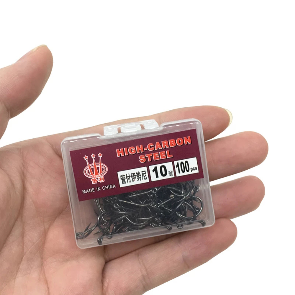 LANFY Fishing Accessories Barbed Fishing Hook Fishing Tools Bait Hook Fishhooks Carp Fishing Catfish Sea Hook Fishing Tackle Pesca with Hooks Circle Hooks