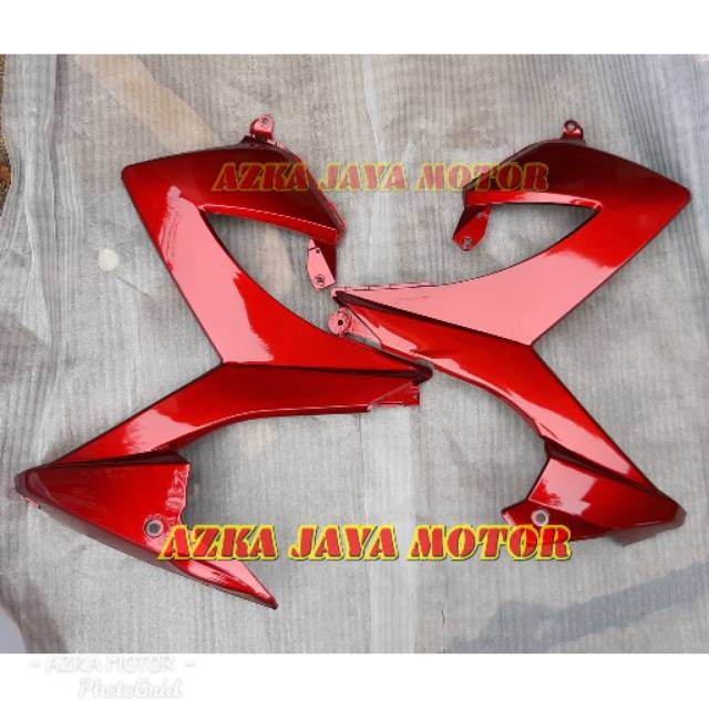 Sayap Satria Fu Facelift biru / body sayap suzuki Satria F 150 2013 - 2014 - 2015 Warna merah
