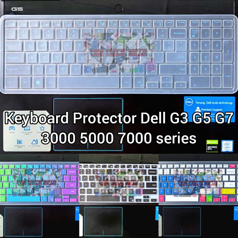 Keyboard Protector Dell Gaming G3 G5 G7 3579 5567 7599 7567 7588 7590