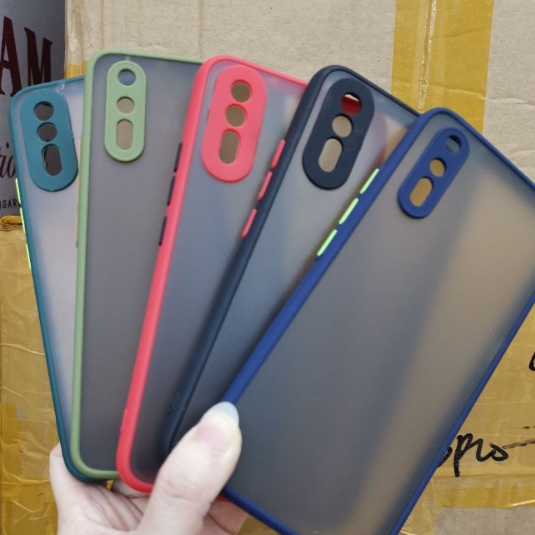 CASE MATTE VIVO S1 VIVO S1 BIASA TRANSPARAN FUZE MACARON MY CHOICE - FA