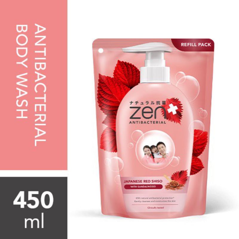 zen sabun cair antibacterial 450ml