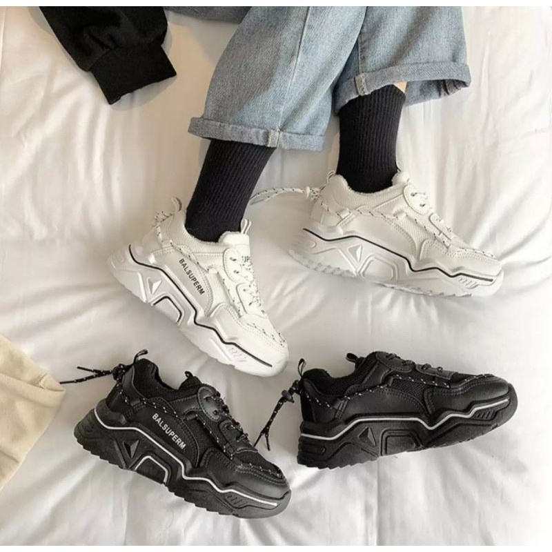 Sneakers Casual Wanita Korea Balsuperm