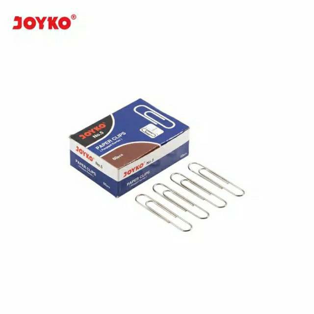 Klip Kertas/Paper Clip Jumbo Joyko No.5 ECER