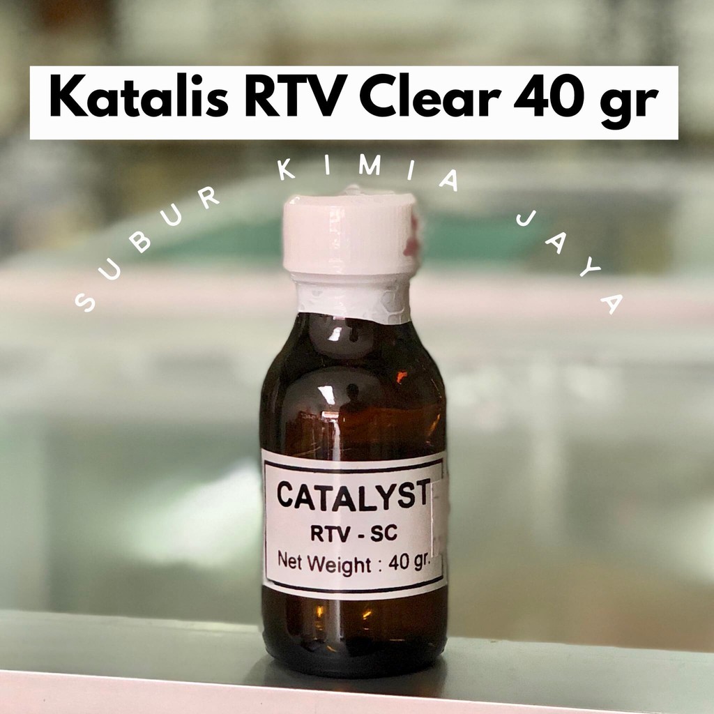 

Katalis Silicon Rubber RTV CLEAR 40 gr