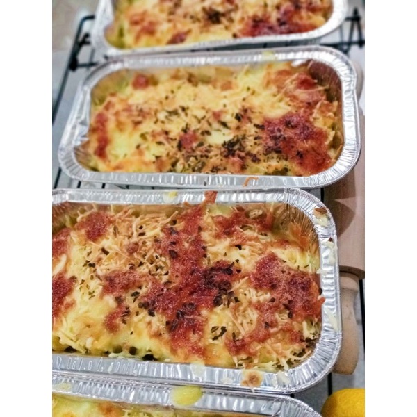 

pasta daging bakar