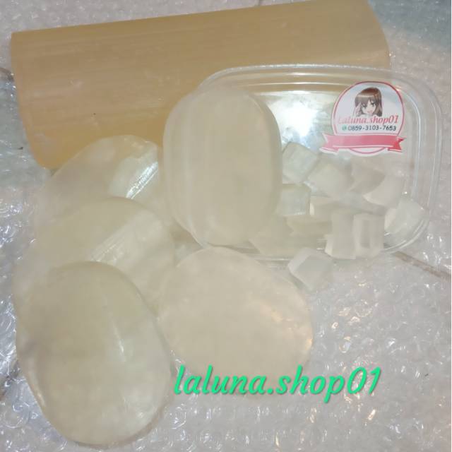 Base Soap / Chip Soap / Melt & Pour Soap (TRANSPARANT)