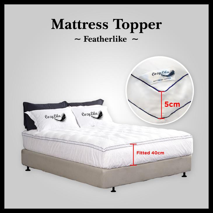 Mattress Topper Hotel Featherlike 180x200