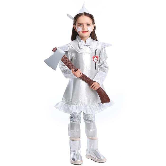 The tin man girl COSTUME the wizard of oz costume kostum orang kaleng