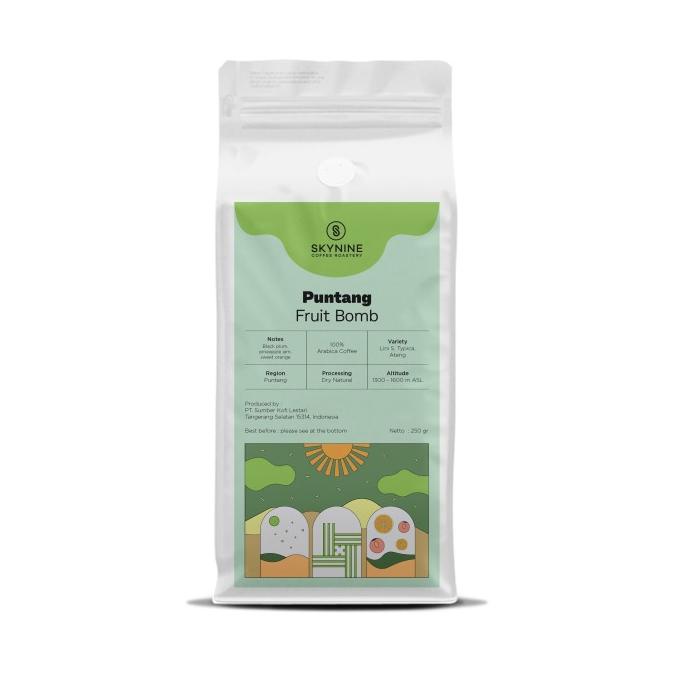 

[ COD ] KOPI ARABIKA - FRUIT BOMB PUNTANG - ROASTED BEANS 250gr PROMO Kode 1420