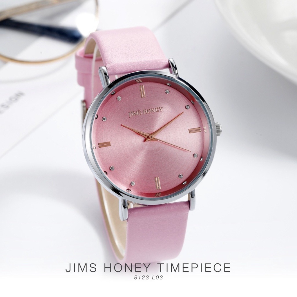 Jims Honey - Jam Tangan Wanita Kode 8123-8123L03 PINK