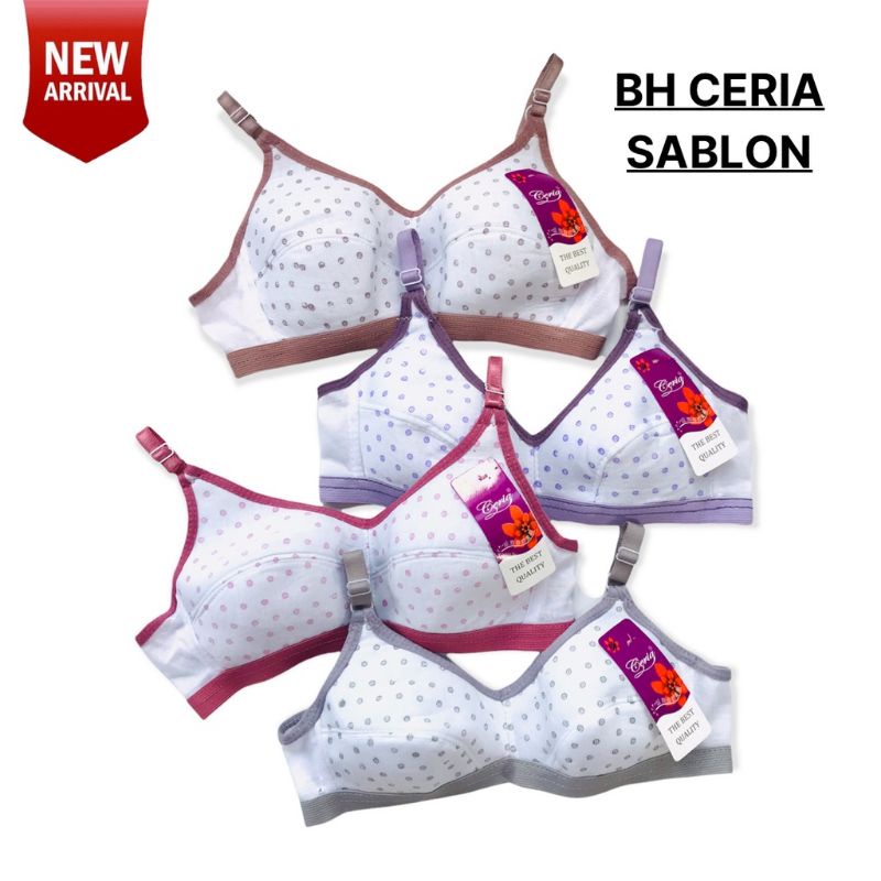 6 PCS/BRA P13 LUFFY BINTIK | Bh/Kutang#9.9fashion/Bra Lusinan