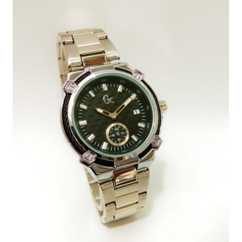 jam tangan Gc detik bawah d.3,8cm. 150rb