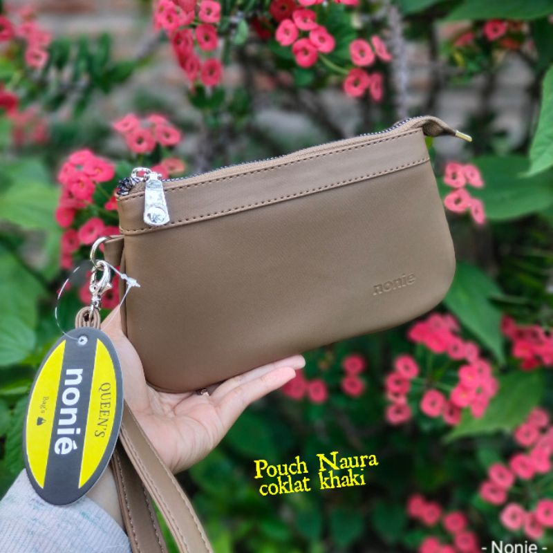 NAURA POUCH by NONIE /DOMPET WANITA ANTI AIR/ DOMPET UANG KERTAS DAN HP