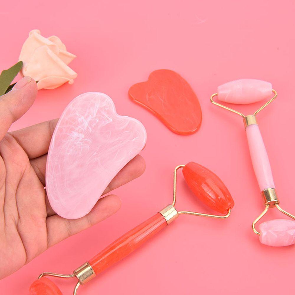 Needway   Alat Pijat Wajah Roller Wanita Alat Kecantikan Tubuh Pelangsing Leher Penghilang Kerut Face Lift Guasha Board