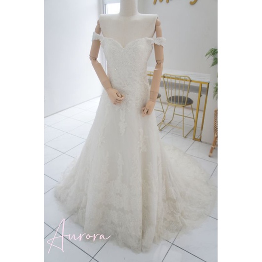 wedding gown gaun pengantin sewa - Aurora