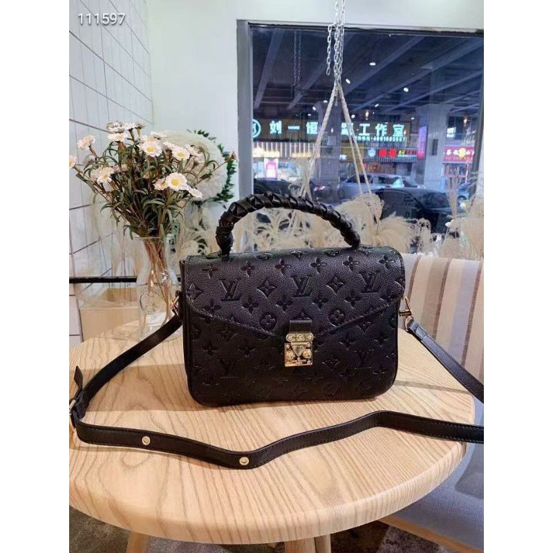 Lv metis pochette embossed