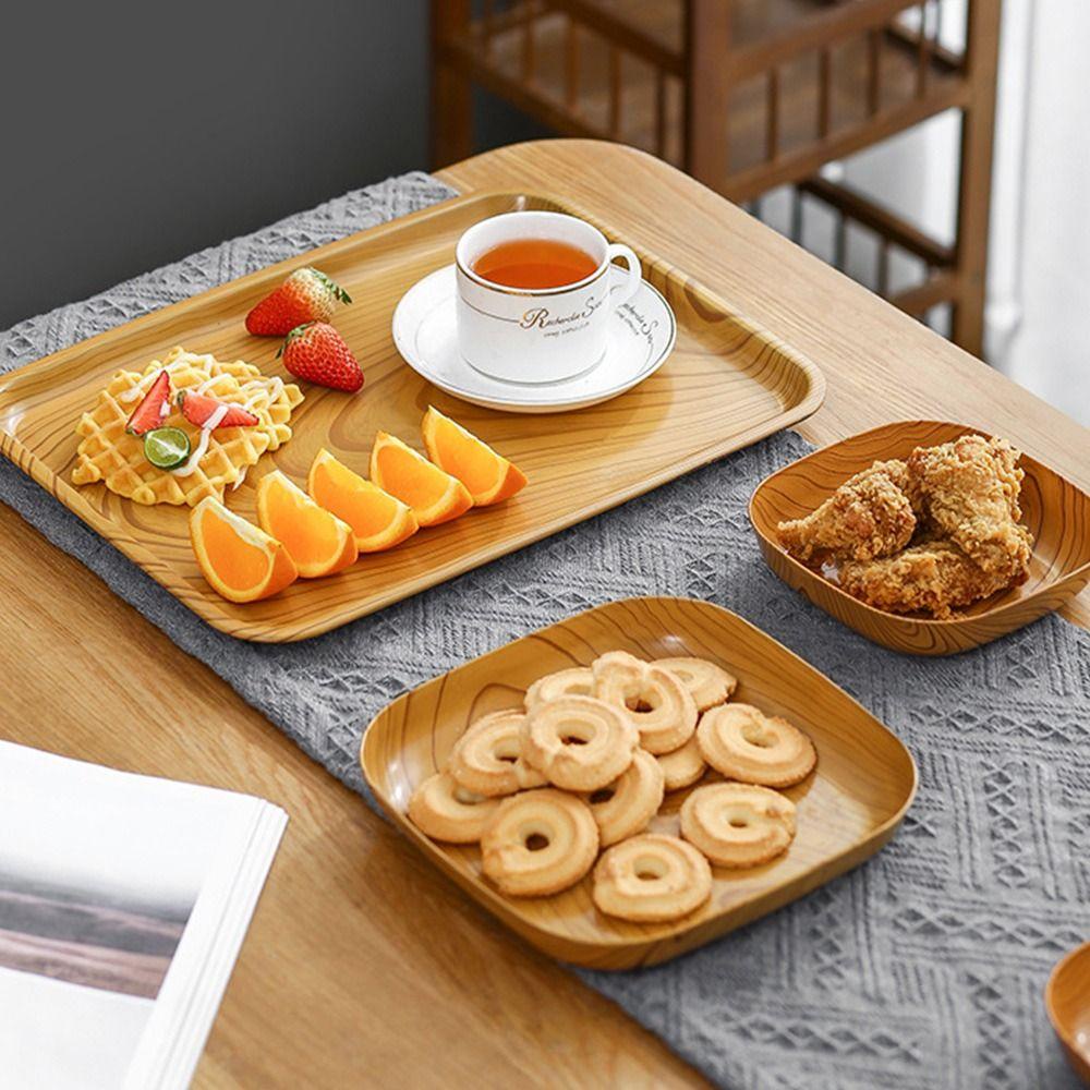 Solighter Spit Bone Dish Kreatif Piring Meja Makan Piring Buah Snack Tray