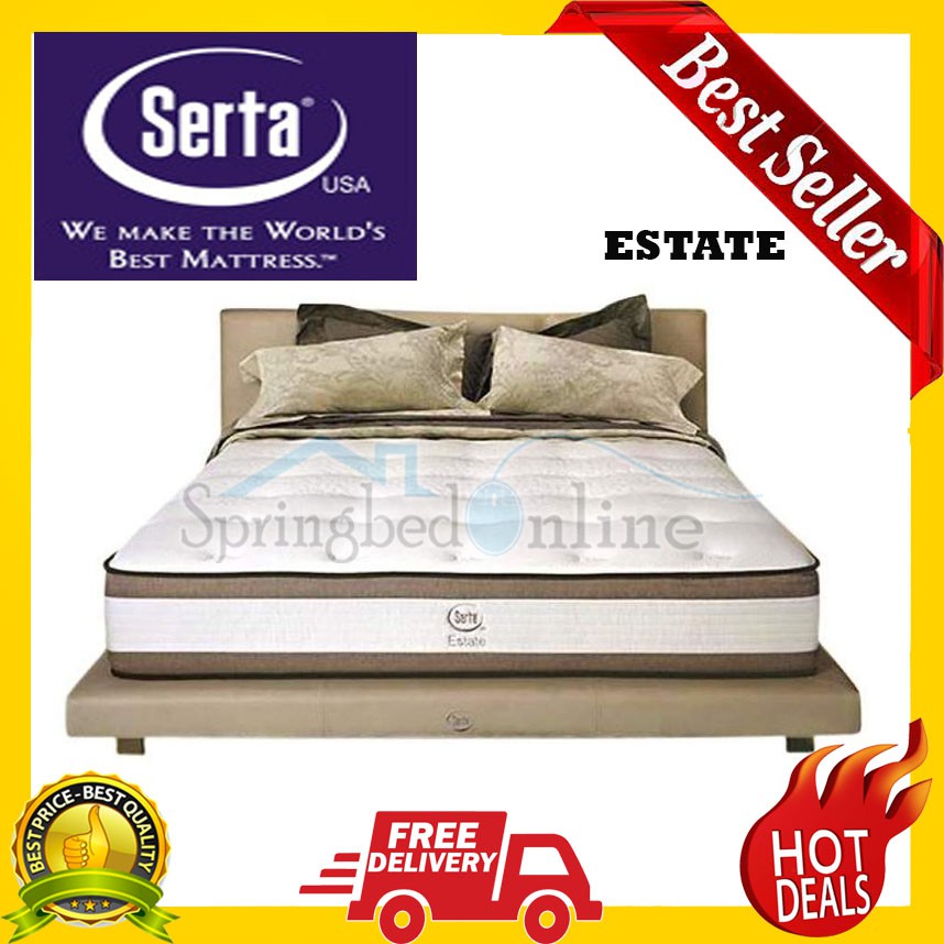 Springbed SERTA ESTATE MATTRESS ONLY Ukuran 160 x 200