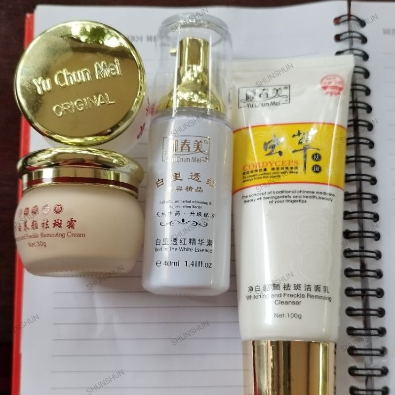 YU CHUN MEI ORIGINAL PAKET GLOW UP/YUCHUNMEI/HCI IMPORT/CORDYCEPS/YU CHUN MEI