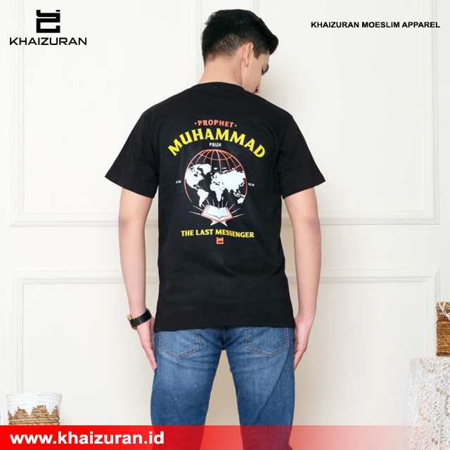 KAOS DAKWAH PRIA ISLAMI KISAH NABI MUHAMMAD SAW COMBED KHAIZURAN