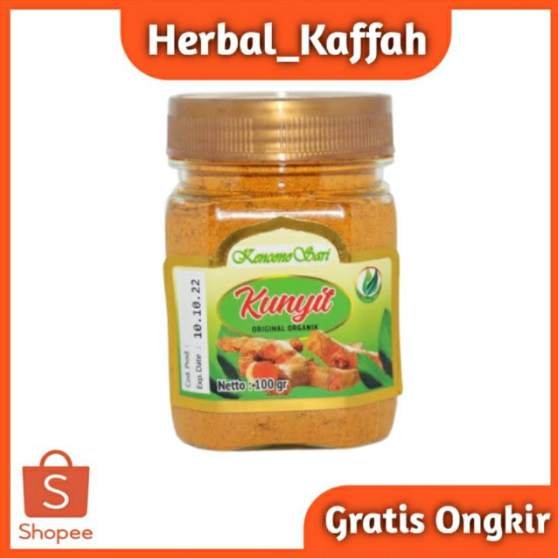 Kunyit organik kencono sari original untuk kesehatan pencernaan