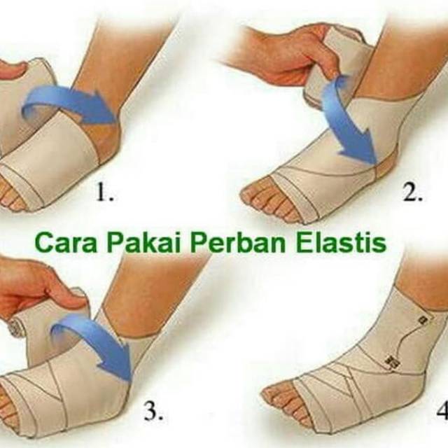 Elastic Bandage - Perban elastis - Pembalut Tangan Kaki terkilir