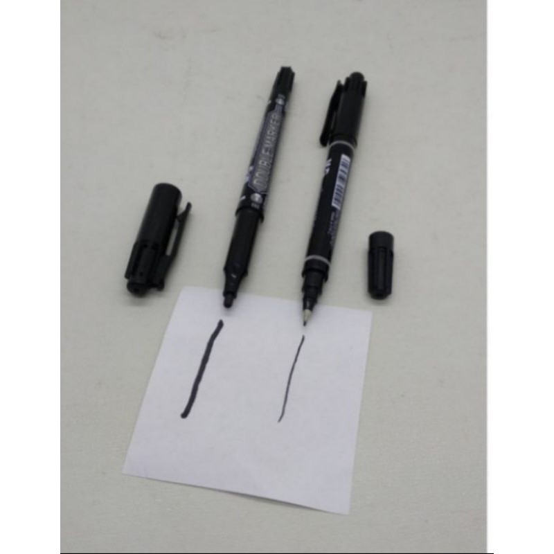 

Spidol permanent 2 sisi/permanent double marker M&G