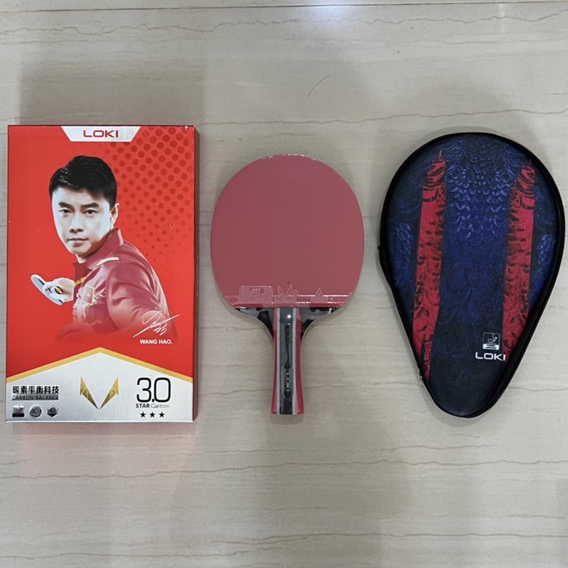 Bet Pingpong LOKI 3star Carbon ORIGINAL