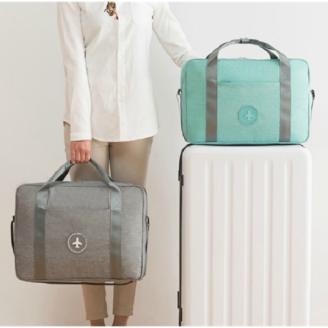 FLIGHT TRAVEL BAG Tas Koper Travelling Waterproof Selempang Jinjing Duffel Bag