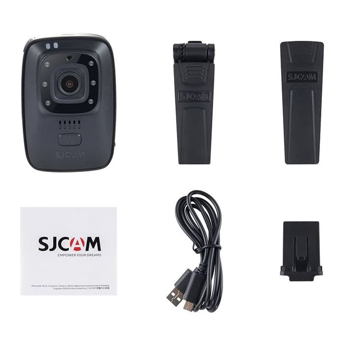 SJCAM A10 Body Cam Infrared Night Vision Kamera 3 Way Master 32GB