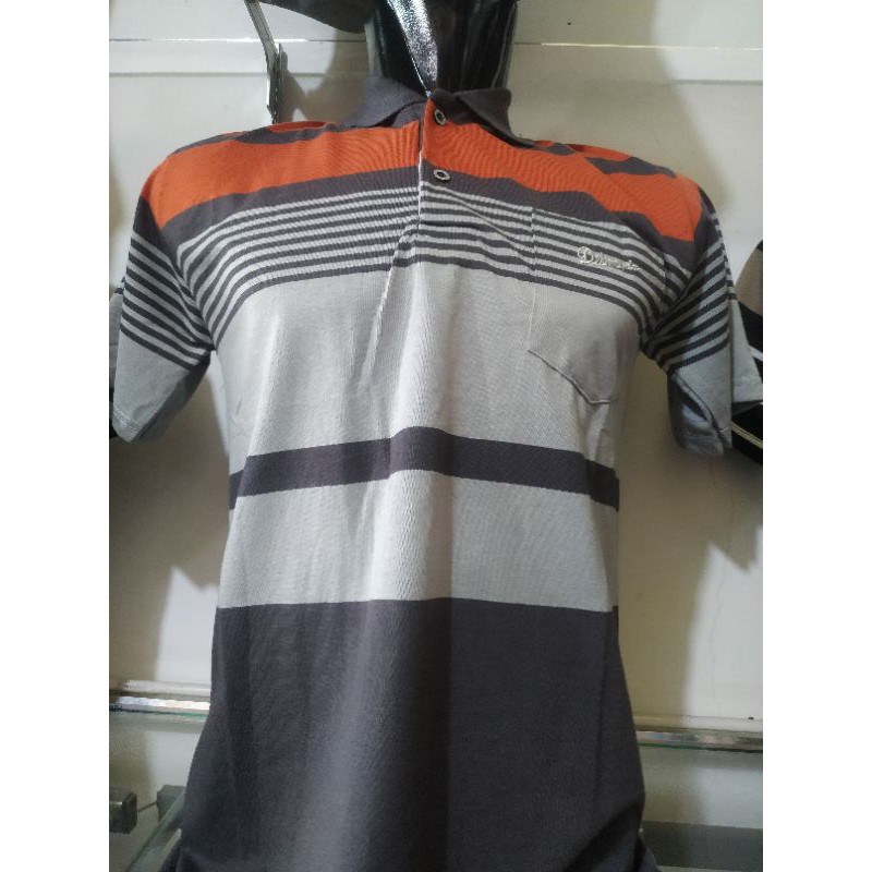 ATASAN PRIA KAOS KERAH UNTUK COWOK ADA KANTONG MATT KAOS KATUN LEMBUT SIZE JUMBO