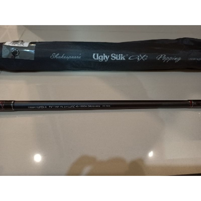 ROD SHAKESPEARE UGLY STIK GX2 POPPING USSP 742 PE 4