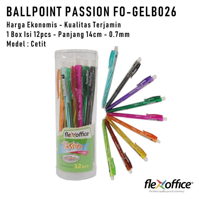 

Ballpoint / pulpen Flexoffice B026
