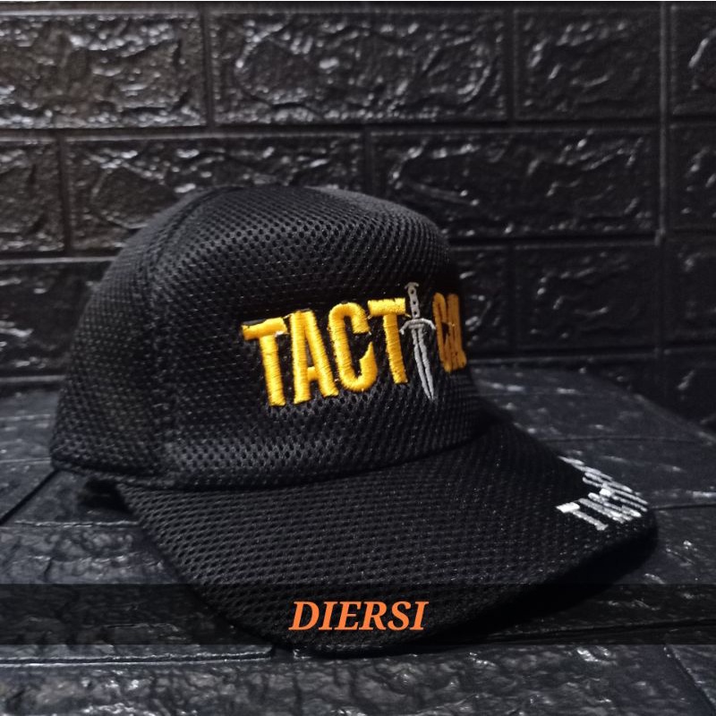 DIERSI STORE TOPI DOUBLE MESH BORDIR TACTICAL/TOPI TACTICAL BORDIR/ TOPI TENTARA