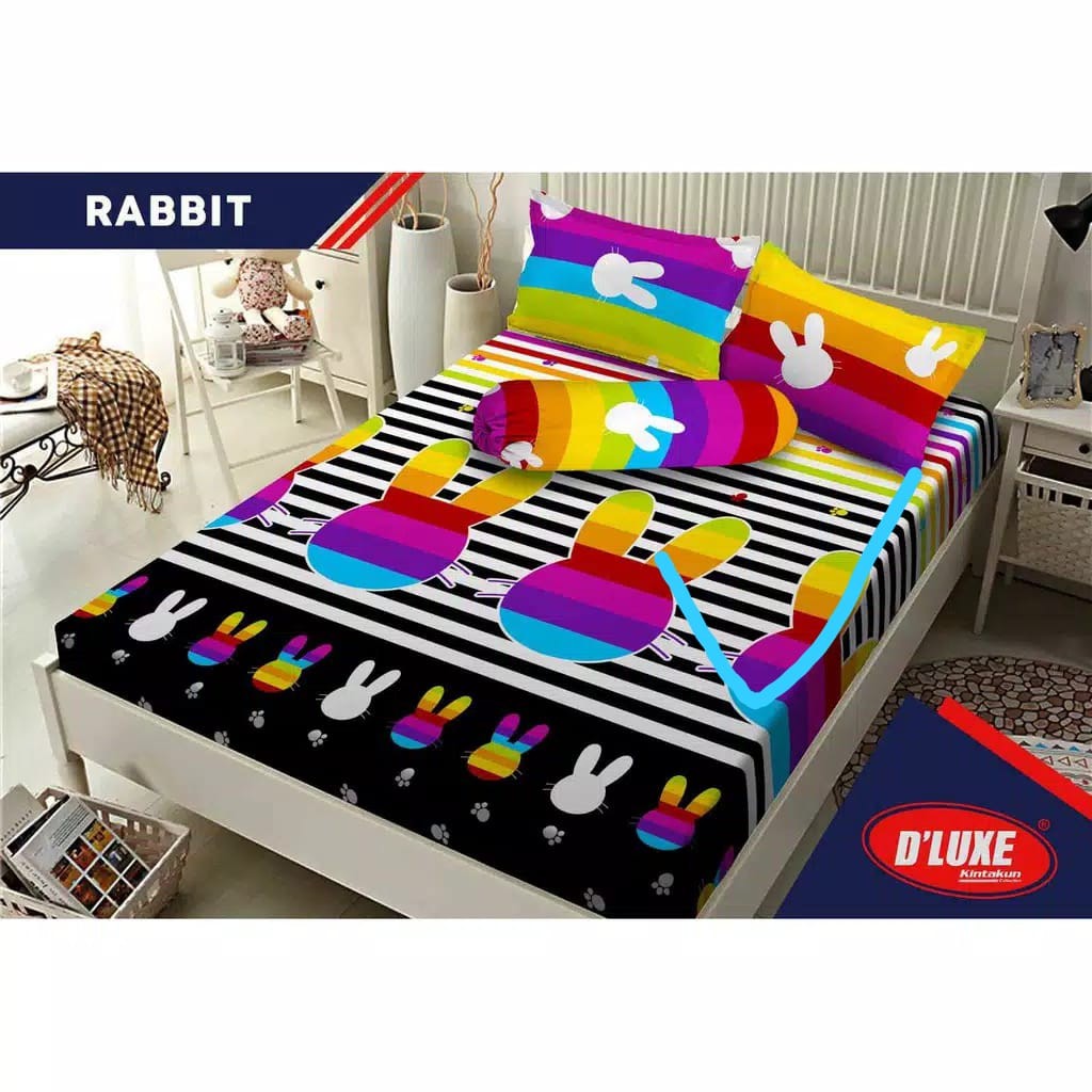 Kintakun Sprei 20x180x200 Set (tanpa Bed Cover Atau Selimut) Seprei Sprai Seprai Seri 4