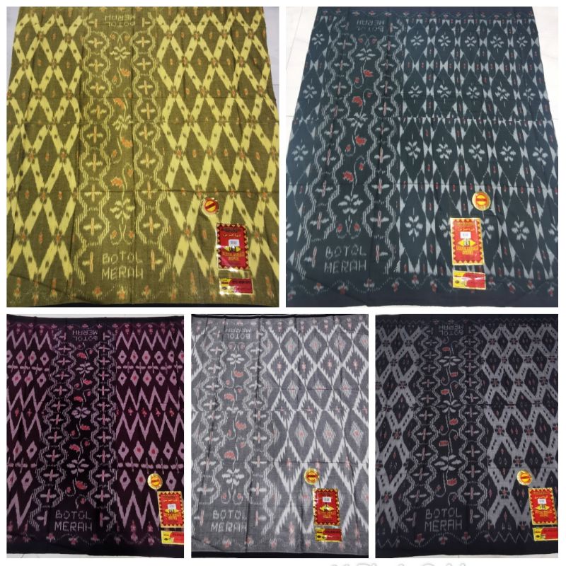 Sarung Gloyor Tenun Asli cap Botol
