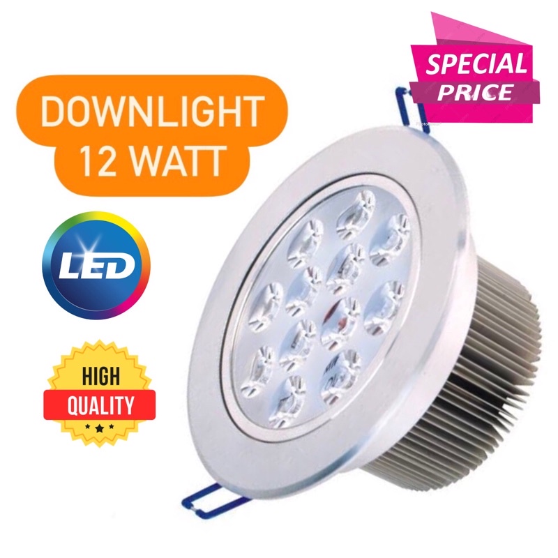 LAMPU LED DOWNLIGHT 12 WATT