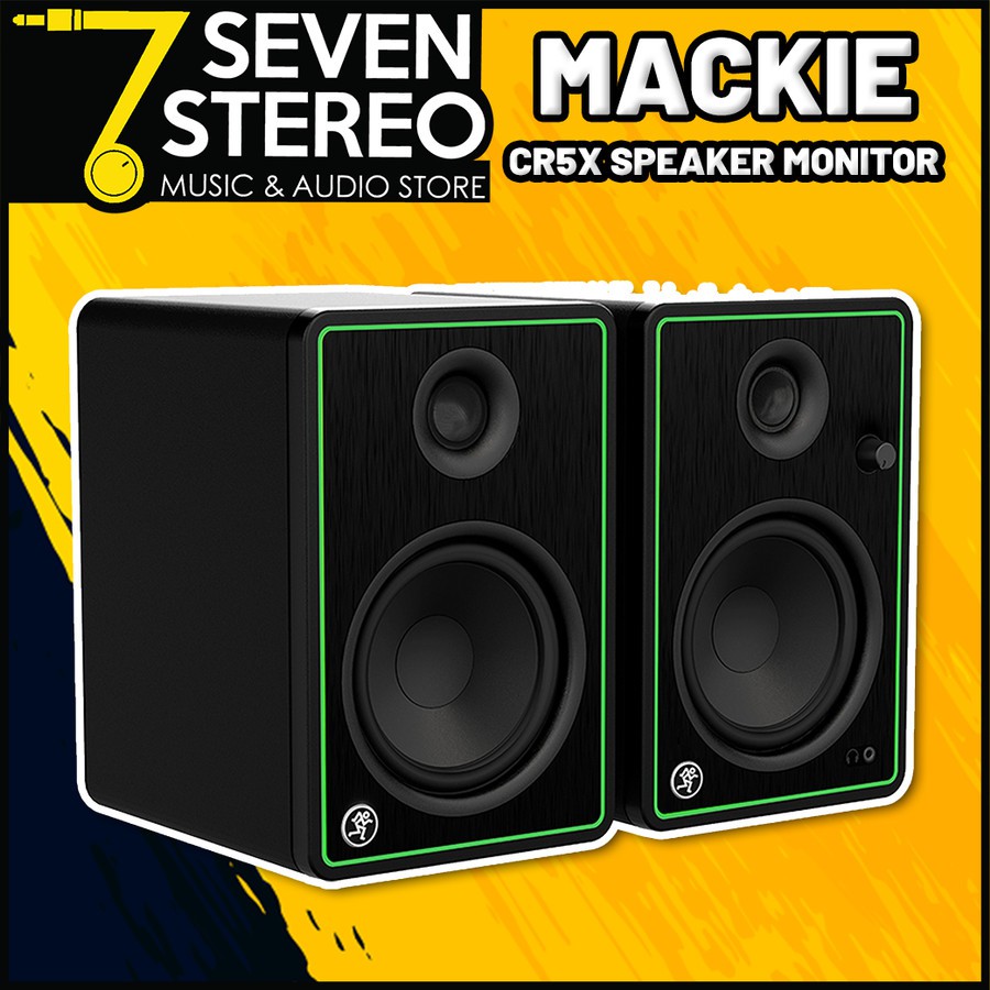 Mackie CR5X Speaker Flat Studio Monitor Recording