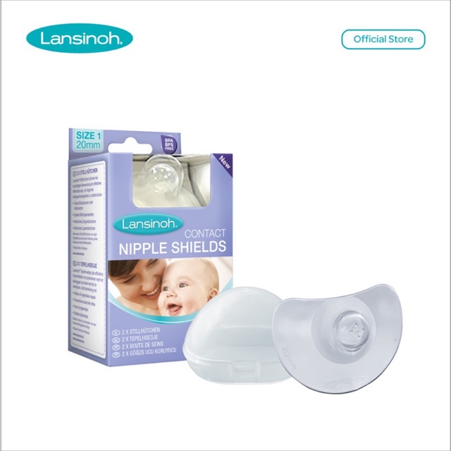 Lansinoh Contact Nipple Shield 20MM / 24 MM