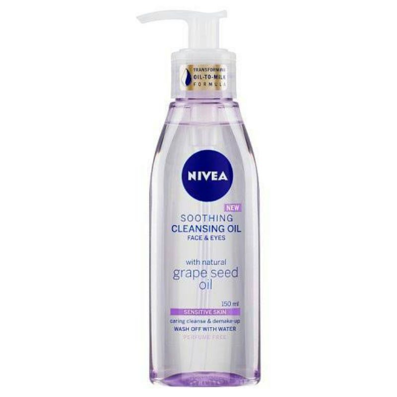 NIVEA CLEANSING OIL GRAPE SEED