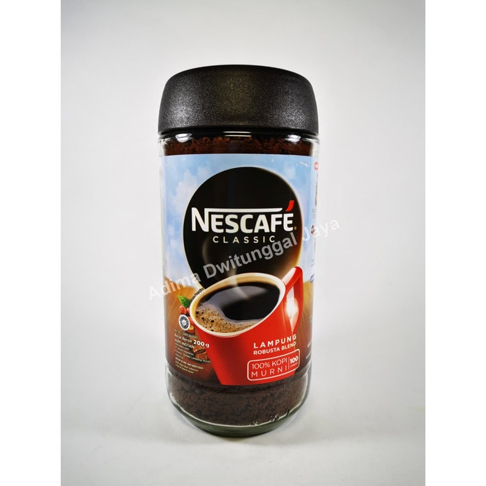 

Nescafe Classic Bottle 200 gr / Nescafe Kopi Instan / Kopi Instan