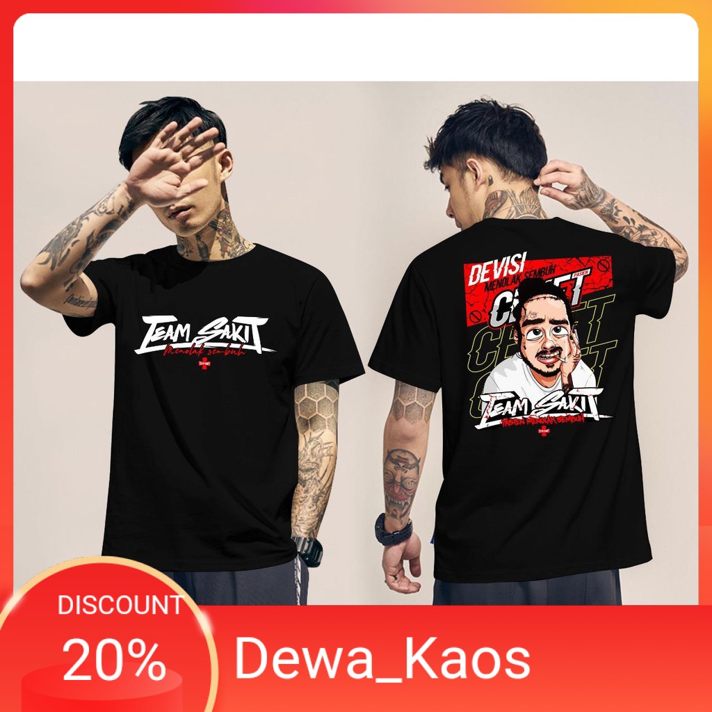RT06 / TEAM SAKIT MENOLAK SEMBUH / KAOS PASIEN CEKET / KAOS TEAM SAKIT / KAOS PRIA / KAOS KEREN