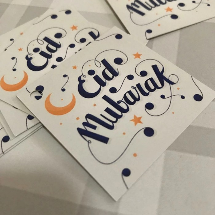 

Estudio 10pcs/pack tag mini idul fitri lebaran