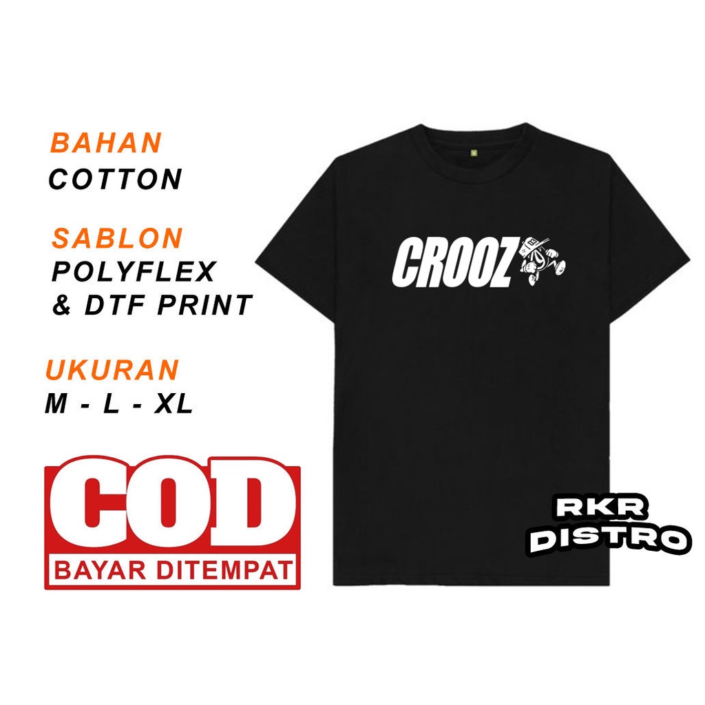 kaos distro crooz / baju crooz / kaos distro pria murah