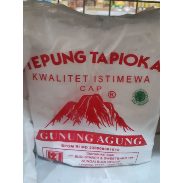 

Tepung tapioka cap gunung agung 500gr