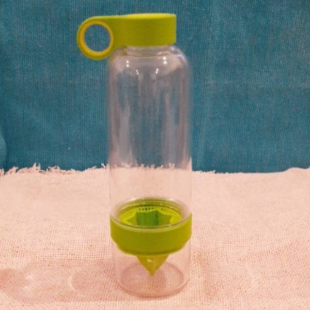 GREEN TRANSPARANT BOTTLE