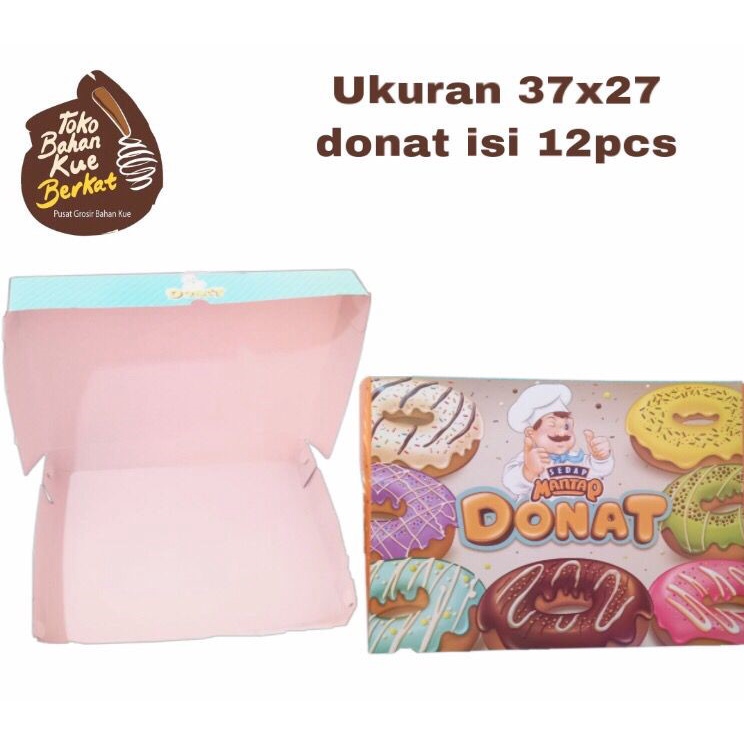 Dus Sedap Mantap Donat Ukuran 37 x 27 Cm/100 Pcs