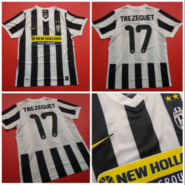 Jersey Juventus  Retro Home 2009/2010 Murah Nameset